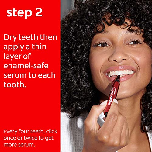 Colgate Optic White Overnight Teeth Whitening Pen, Teeth Stain Remover to Whiten Teeth, 35 Nightly Treatments, 0.08 Fl Oz 4 Colgate Optic White Overnight Teeth Whitening Pen, Teeth Stain Remover to Whiten Teeth, 35 Nightly Treatments, 0.08 Fl Oz