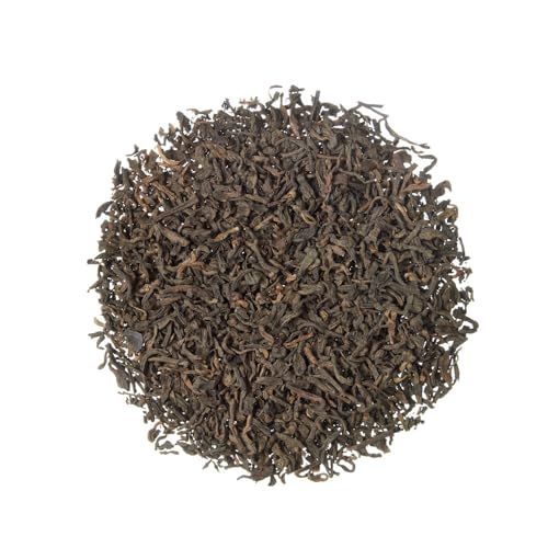 TEA SHOP   Té Rojo (Pu Erh) Vanilla 250g   125 Tazas   Formato a Granel   En Hojas   Con Sabor a Vainilla y Detox