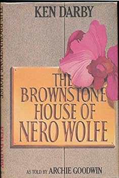 Hardcover The brownstone house of Nero Wolfe Book
