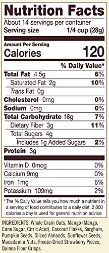 Bob's Red Mill Gluten Free Tropical Muesli, 14-Ounce (Pack Of 4) #TOP3