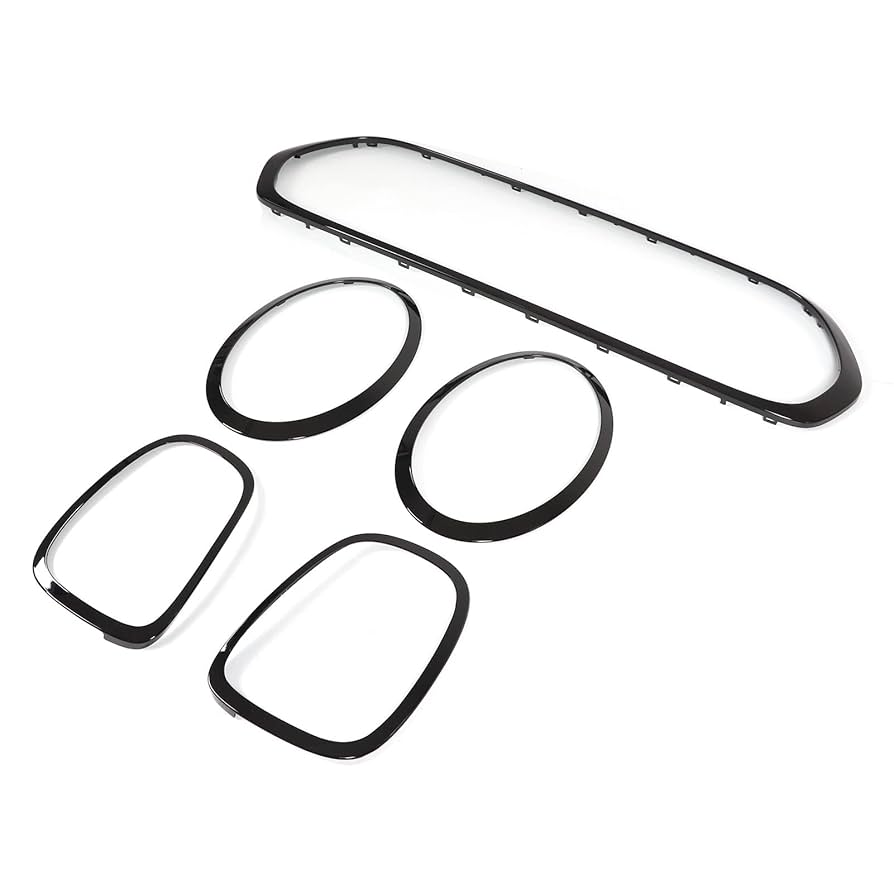 BMWミニクーパーF55ヘッドライト、テールライト、グリル