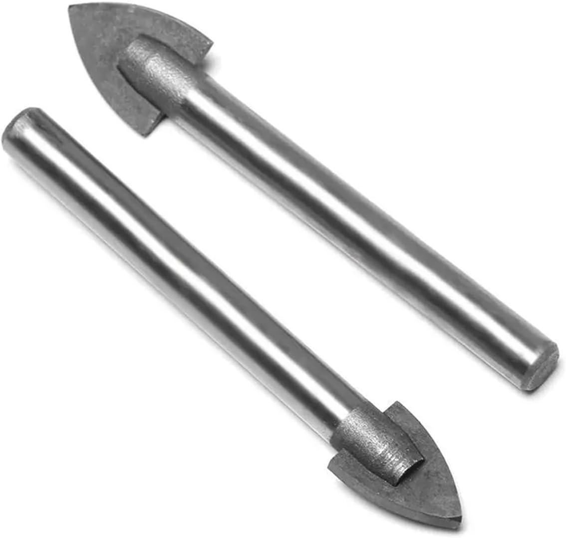 4/5/6/8/10/14mm Glass Drill Bit Practical Triangle Drills for Tile Drill Bit Cut Tools Power Tool Accessories (Size : 10mm)