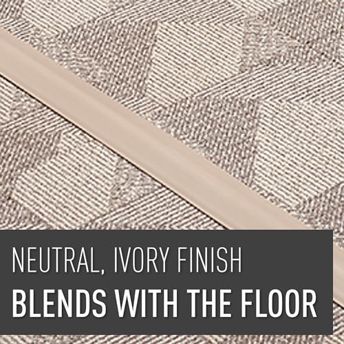C2G Wiremold Floor Cord Management Kit, Corduct, Cord Protector, Wire Organizer and Hider, Rubber Cable Cover and Concealer, Ivory, 50 Feet, CDI-50 by Legrand - Image 5