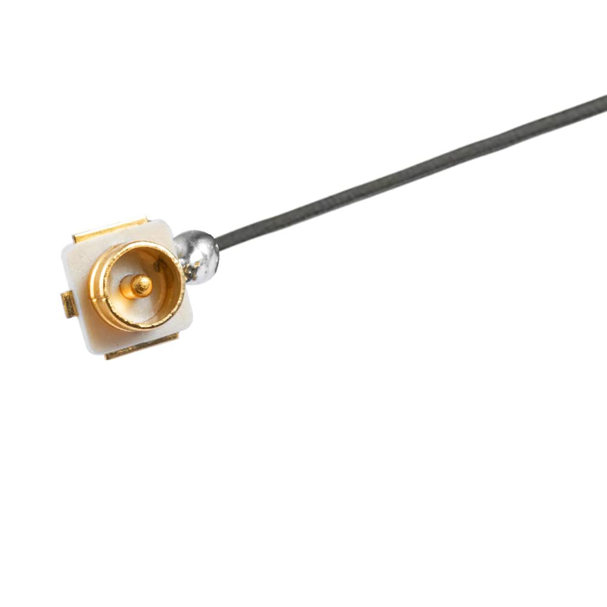 Vecys 2PCS U.F.L1 Maschio a U.F.L1 Femmina Cavo 6" /15CM U.F.L1 1.13mm Cavo di Prolunga a Bassa Perdita