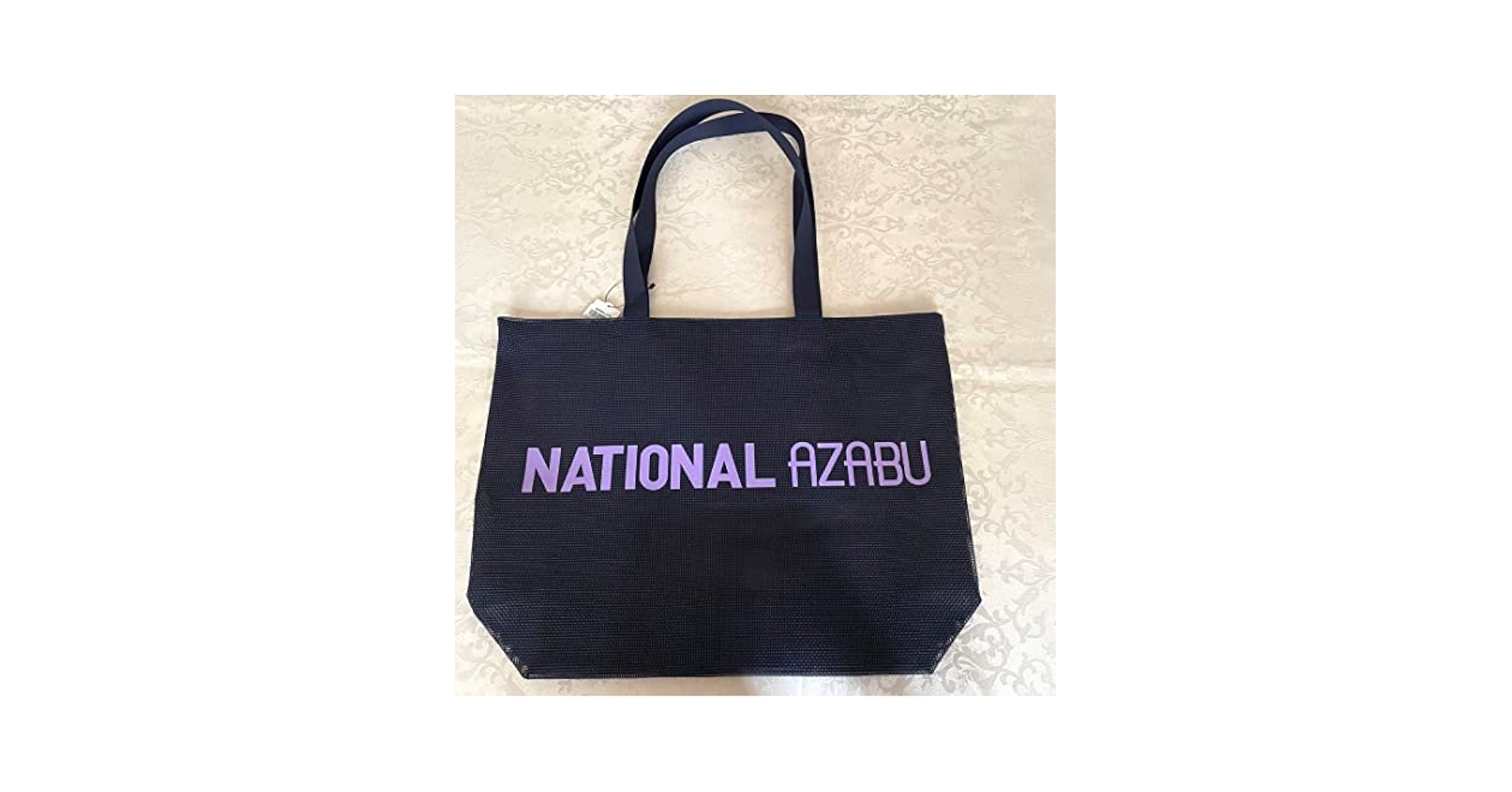 R*）様 NATIONAL AZABU エコバッグ 青　メッシュ R*）様 NATIONAL AZABU エコバッグ 青 メッシュ NATIONAL AZABU