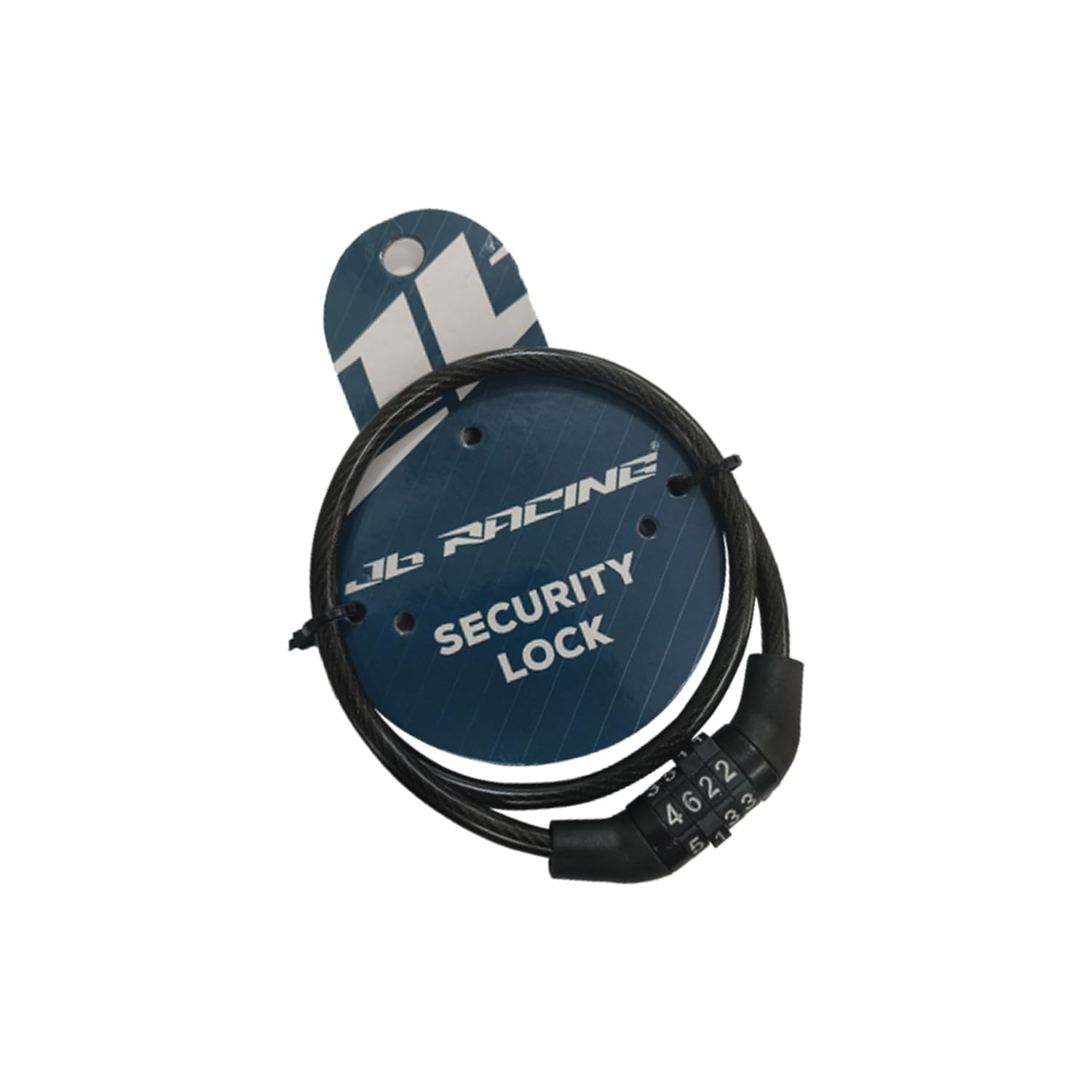 JB Racing Cable Number Lock Premium 2544 – Heavy-Duty 4-Digit