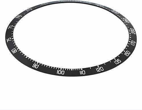 Miniatura 2 de Ewatchparts Inserto de bisel compatible con TAG HEUER CARRERA CV2010 CV2011 CV2013 CV2014 CV2015 CV2017