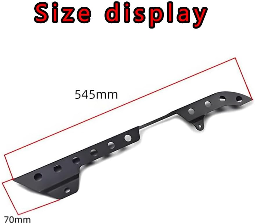 for Eliminator 450 Eliminator 450SE Eliminator 400 500 Eliminator 400SE 500SE 2023-2024 Motorcycle Chain Protector Guard Chain Guard crankshaft Protector Stainless Steel Chain Guard (Black)