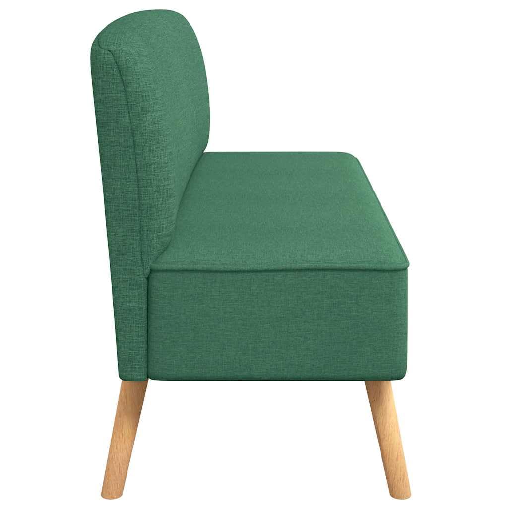 Tomostar Canapé 2 Places, Causeuse de Salon Sofa 2 Places 117x55,5x77 cm Tissu Vert