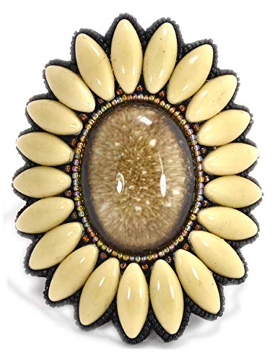 Bracelet perles de porcelaine ivoire, l'éclat élastique pour sublimer vos tenues du quotidien