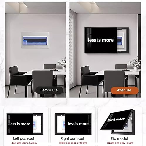 Panneau de couverture de compteur électrique moderne et finitions premium