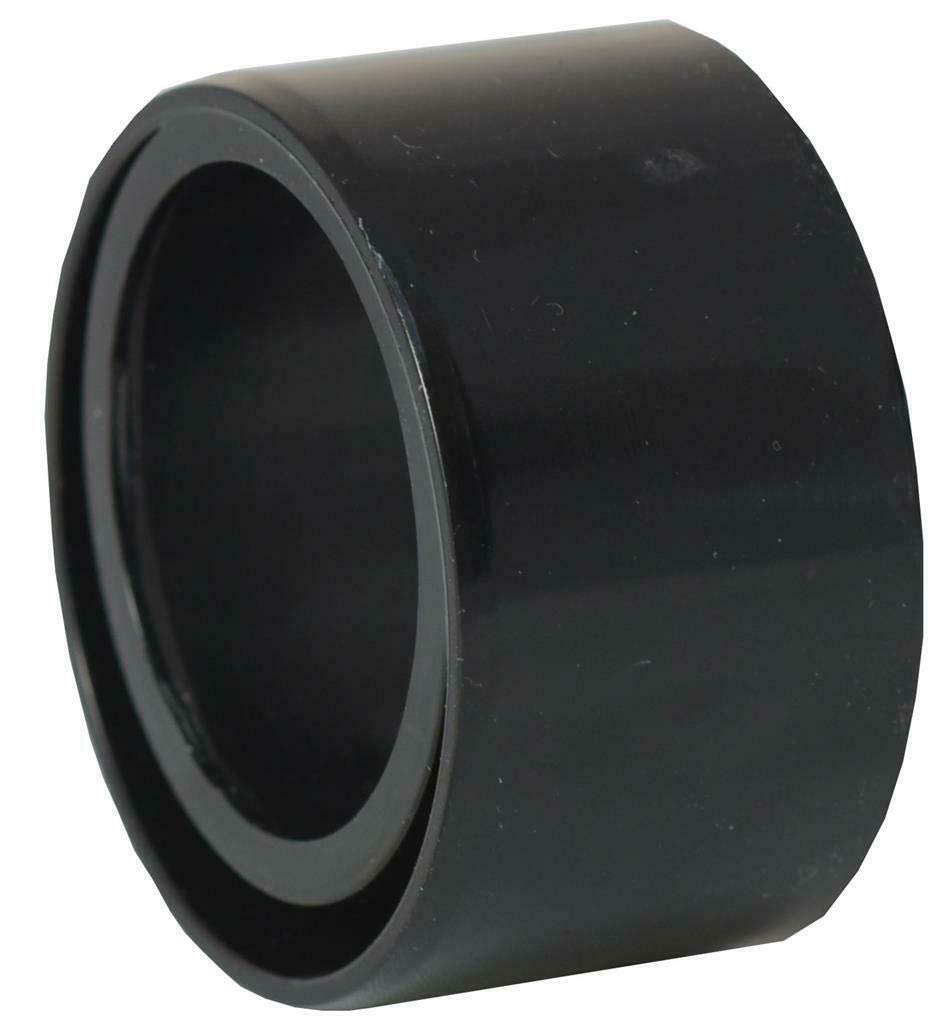 Solvent Black 50mm (56mm) x 32mm (36mm) Pipe Reducer - Pack of 2