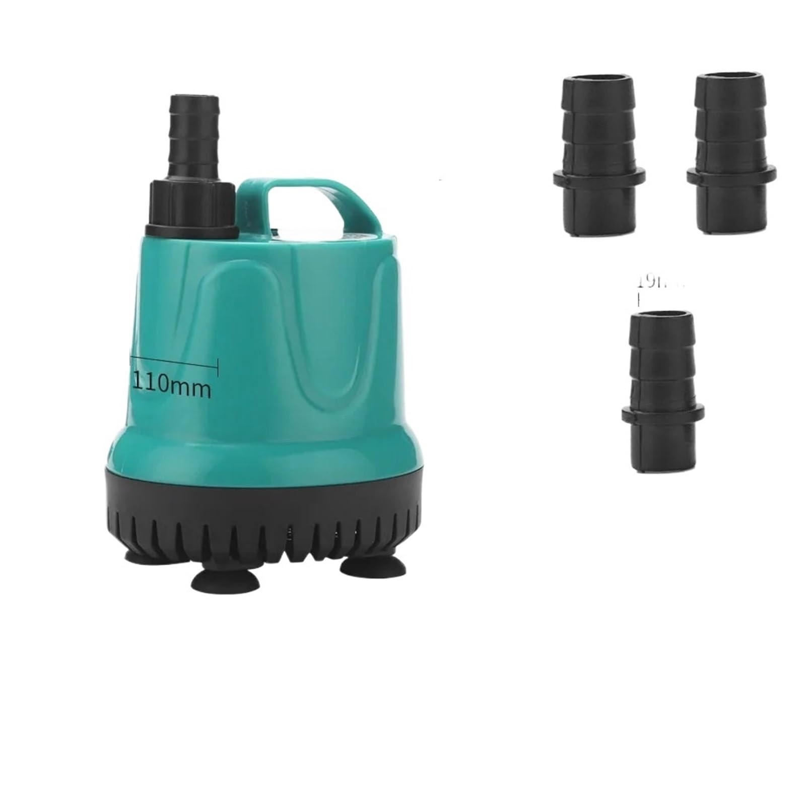 Aquarium-Wasserpumpe, 5–60 W, tauchfähiger Boden, ultra-leiser Wasserwechselpumpe, Bodenfilter, Dung-Saugpumpe (60 W)