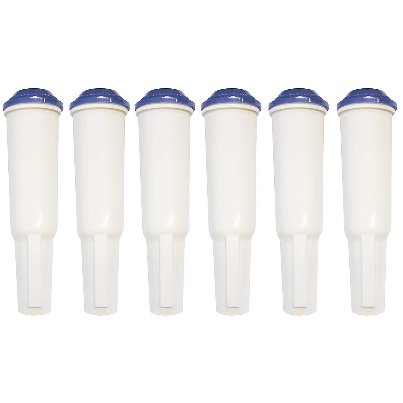 UNIWATER 6 water filter cartridges suitable for Jura fully automatic coffee machines with white filter cartridge, not for fully automatic coffee machines with ENA blue cartridge