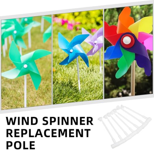 ibasenice Windmühlen Zubehör 100 Stück Kunststoff Winkelstücke Für DIY Garten Windräder Montage Balkon Terrasse Windmühlen BAU Zubehör