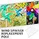 ibasenice WindmüHlen ZubehöR Set - 100 StüCk Wiederverwendbare Kunststoff Elbow Fittings FüR DIY Garten WindmüHlen Einfache Installation Und Anpassung FüR Outdoor Dekoration