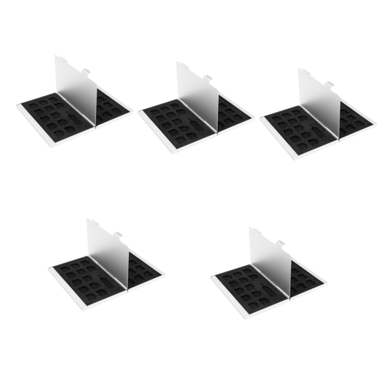 BESTonZON 5stücke Phone Card Schutzbox Aus Aluminium Für SIM-Karten Und Speicherkarten Stoßfest Leicht Und Kompakt Für Sichere Aufbewahrung Und Organisation Von Karten Wasserabweisend