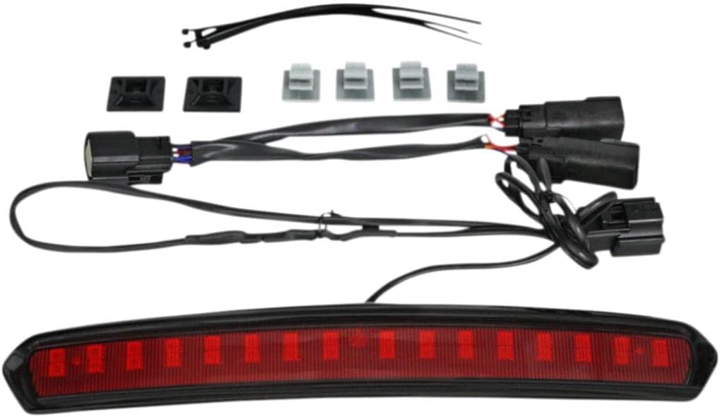 Custom Dynamics High Mount LED Light for 2014+ HD Touring - Chrome/Smoke