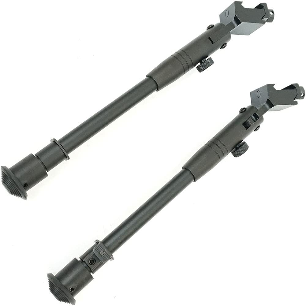 Bipiede Doppio bipiede da 9-12 Pollici Montato lateralmente con Sistema di Montaggio Laterale e Kit binari Picatinny per Fucili ad Aria compressa Breakbarrel o Underlevers