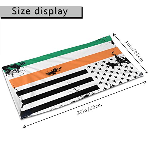4Pcs Ireland Flag Face Scarf Magic Tube Bandana Headwear Neck Gaiter Tube Scarf Headbands Balaclava #TOP2