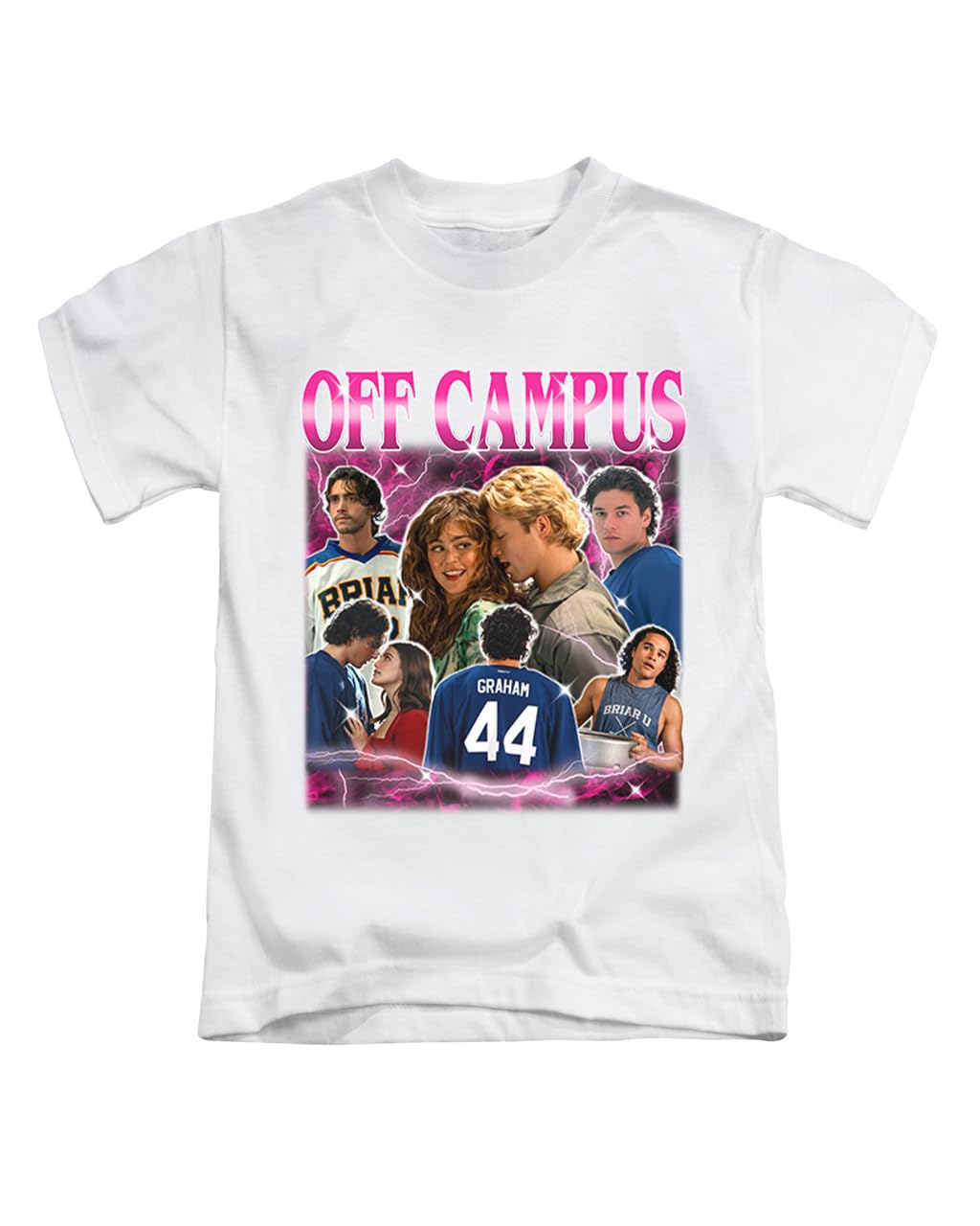 Pink 90s Retro Garrett Graham Novelty Hannah Vintage Dean di laurentis Cool Hockey Briar Tee T-Shirt Funny Unisex T Shirt Top