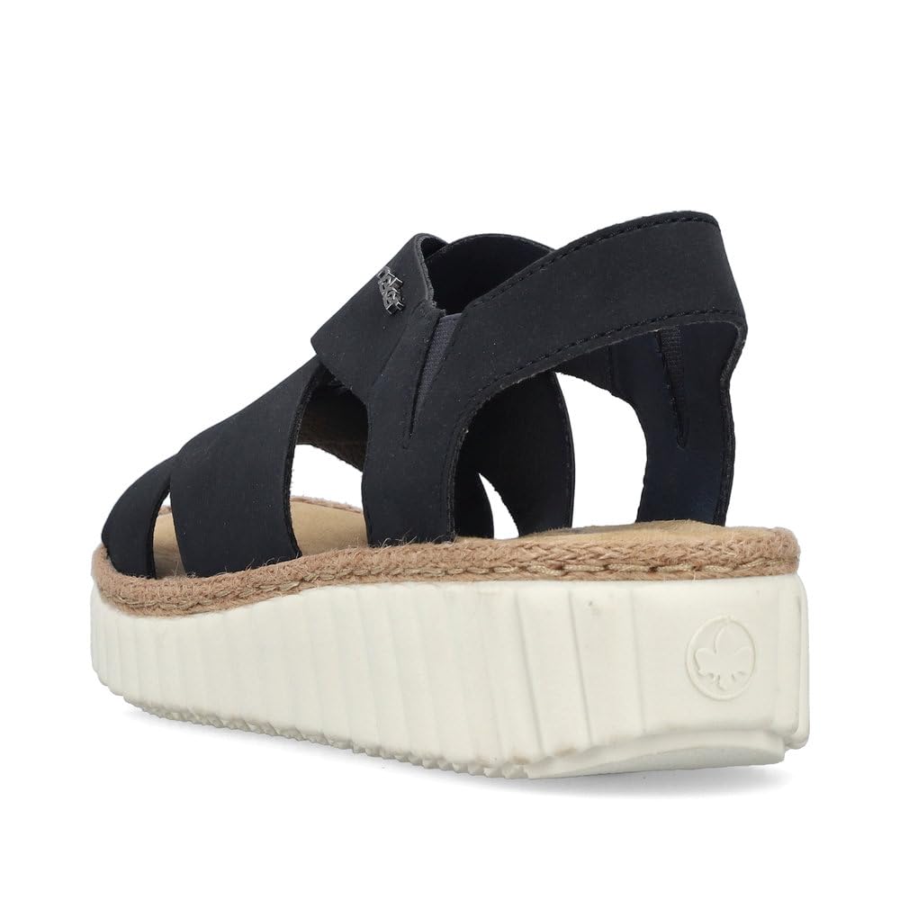 Rieker Damen Pantoletten 69264, Frauen Slipper