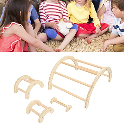 YEmirth Chick Perch Pata Moagem Estrutura Estável Forma De Arco Barra De Frango De Madeira Suporte P