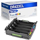 DR433CL Unità tamburo DR-433CL di ricambio per Brother DR 433CL utilizzare con HL-L8260CDW HL-L8360CDW/CDWT HL-L9310CDW MFC-L8610CDW MFC-L8690CDW MFC-L8900CDW MFC-L9570CDW, DR 433CL 1 confezione, non