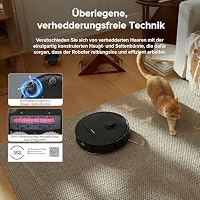 roborock QV 35A Saugroboter mit Wischfunktion & Hebarem Wischmopp, 8.000 Pa – Ansicht 5