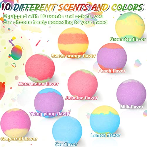 100 Pcs Bath Bombs Bulk, Handmade Organic Bath Bombs, Natural Mini Bath Bombs, Shower Bath Bombs With Fizz Effect Bath Gift For Women, Men, Kids, Birthday, Christmas, Valentine's Day Gift #TOP1