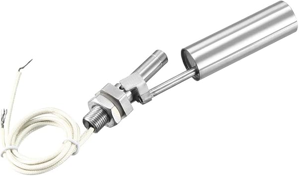uxcell Stainless Steel Float Switch for Water Pump Tank Swim Pool Garden Pond Liquid Water Level Sensor M10 120mm Length