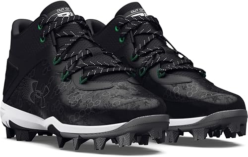 Miniatura 2 de Under Armour Harper 8 Mid TPU Jr - Tenis de béisbol unisex para niños