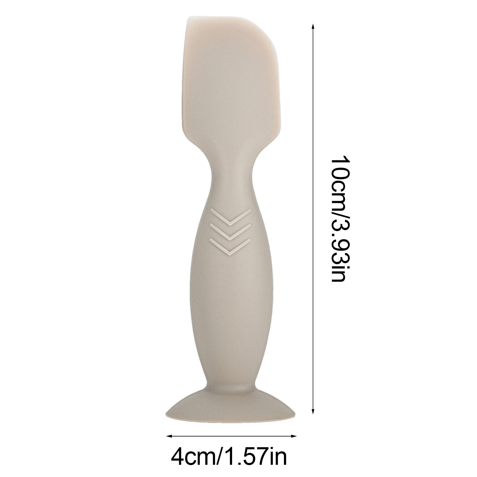 Spatule à crème pour couches de bébé | Spatule à crème pour les fesses de bébé | Avec base ventouse | Spatule pour pâte à fesses de bébé