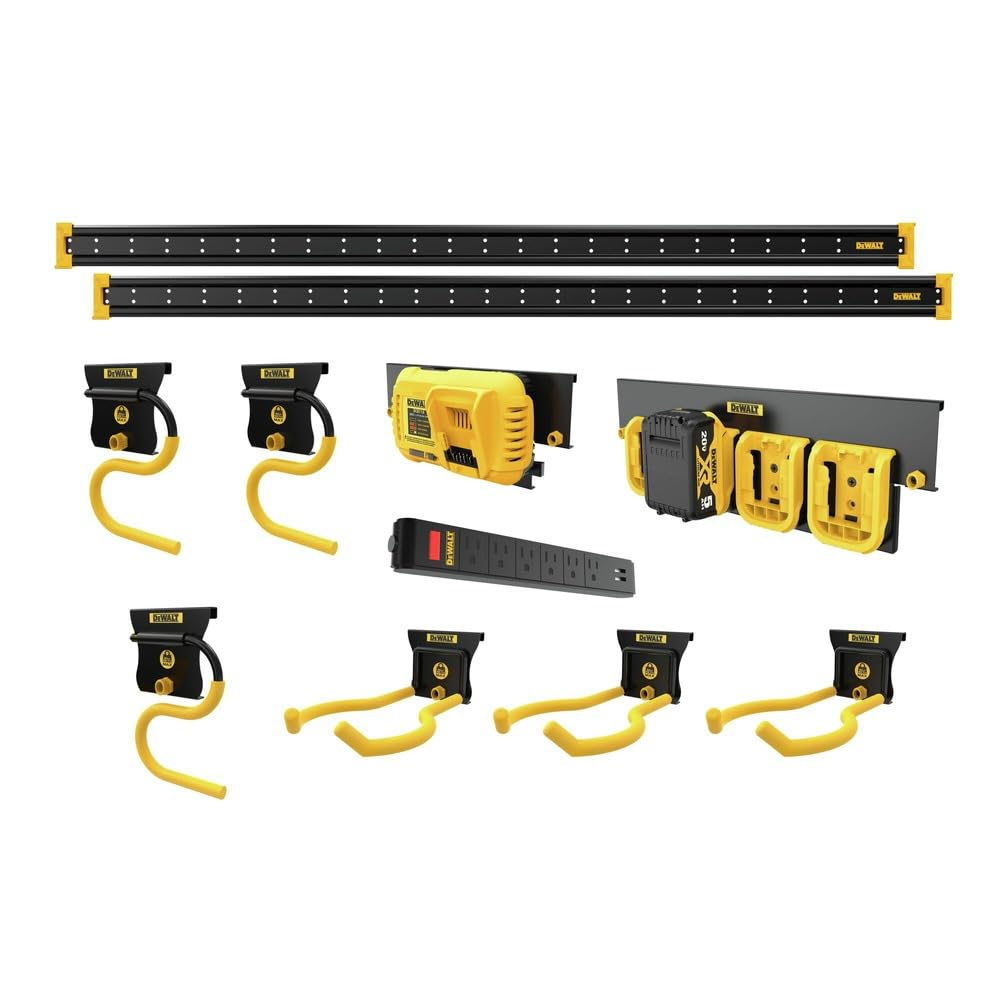 DAM PW200-DK 5台セット + 充電スタンド　DAMーG30セット DEWALT Tool Organizer, Wall Mount, Kit for Lawn & Garden Tools