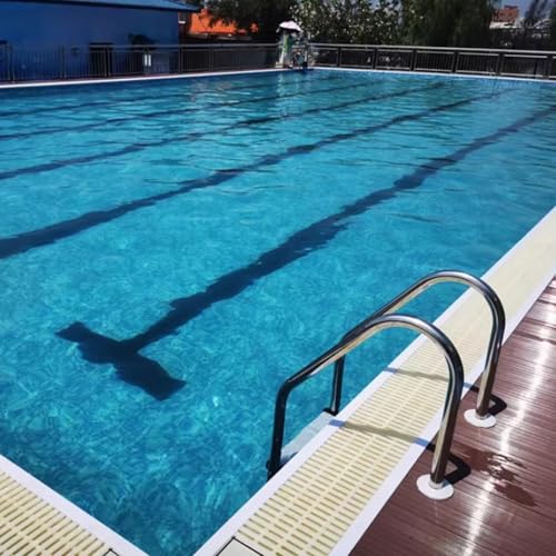 Escalera para piscina de 2 o 3 escalones con barandales curvos miniatura 7