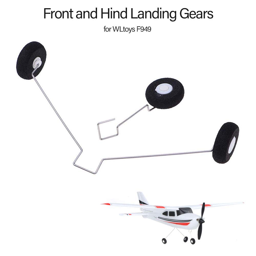 Tren De Aterrizaje Para Avión RC WLToys XK F949S - Incluye Carenado Y Palas