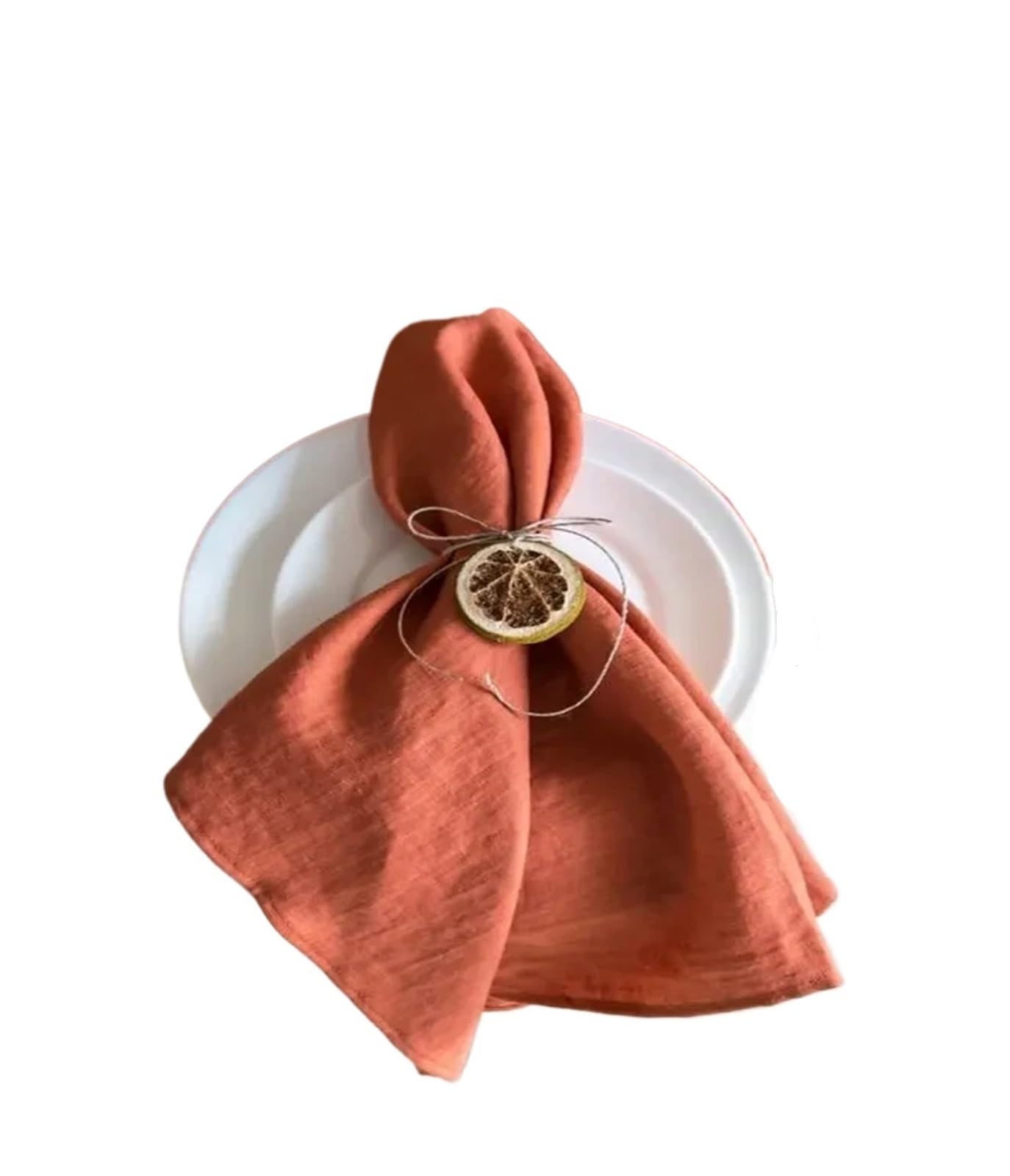 Napkins Linen Napkins Restaurant Wedding Dinner Solid Color Cloth Pure Classical Custom Home Table Napkin(Color11-40X40CM-4pcs)