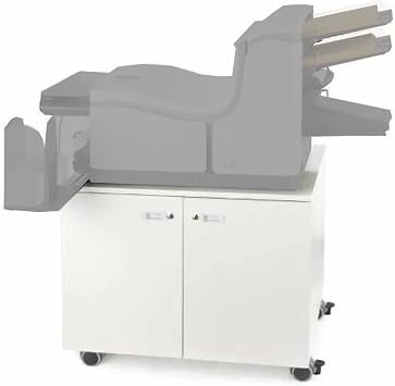 Formax FD 2000-20 Cabinet is Compatible with All Formax Desktop Sealers, Conveyor w/Key Lock, Shelf, Casters 30"Hx20"Dx34"W; Ergonomically Designed