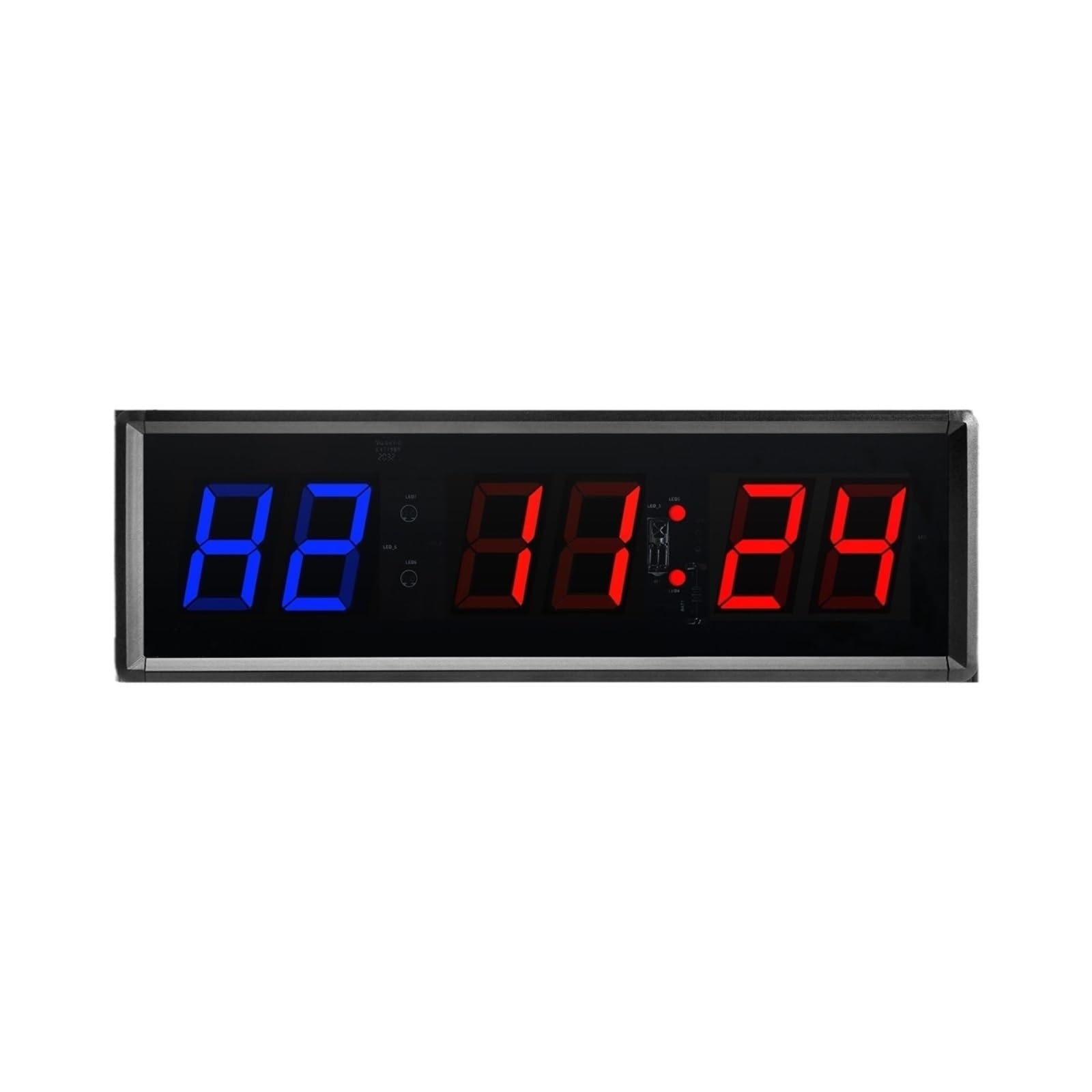 Sport Timer, Countdown Digital Clock Stopwatch Remote LED Interval Timer Home Gym Fitness Equipment for Training