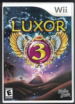 Video Game Luxor 3 - Nintendo Wii Book
