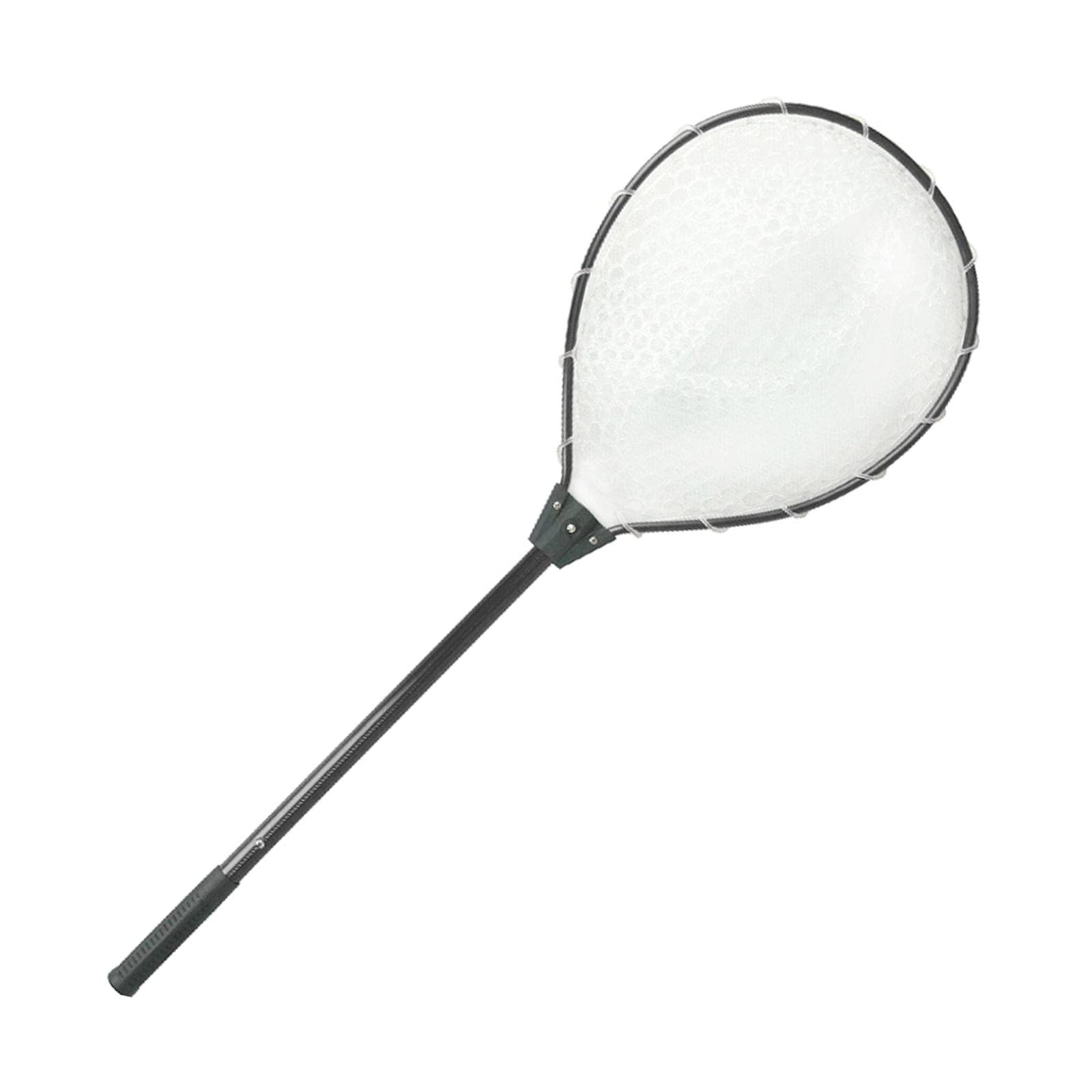 F Fityle Guadino Pieghevole - da Pesca Pieghevoli con Manico telescopico, Rivestimento in Silicone Resistente a Rete Senza, e Rilascio sicuri