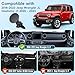 Upgraded Vent Magnetic Phone Mount for Jeep Wrangler JL 2018-2023,Gladiator JT 2020-2023 Air Vent Mounting Cell Phone Cradles 360° Rotation 20x Super Strong Magnet Phone Holder Fit for All Smartphone