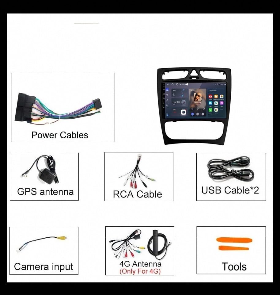 Radio de coche Android 2 DIN con Bluetooth para renovar tu Jeep Compass 6