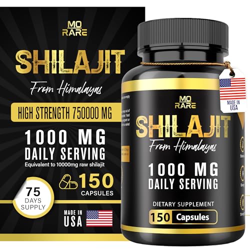 MORARE Himalayan Shilajit Capsules – 75 Days Supply