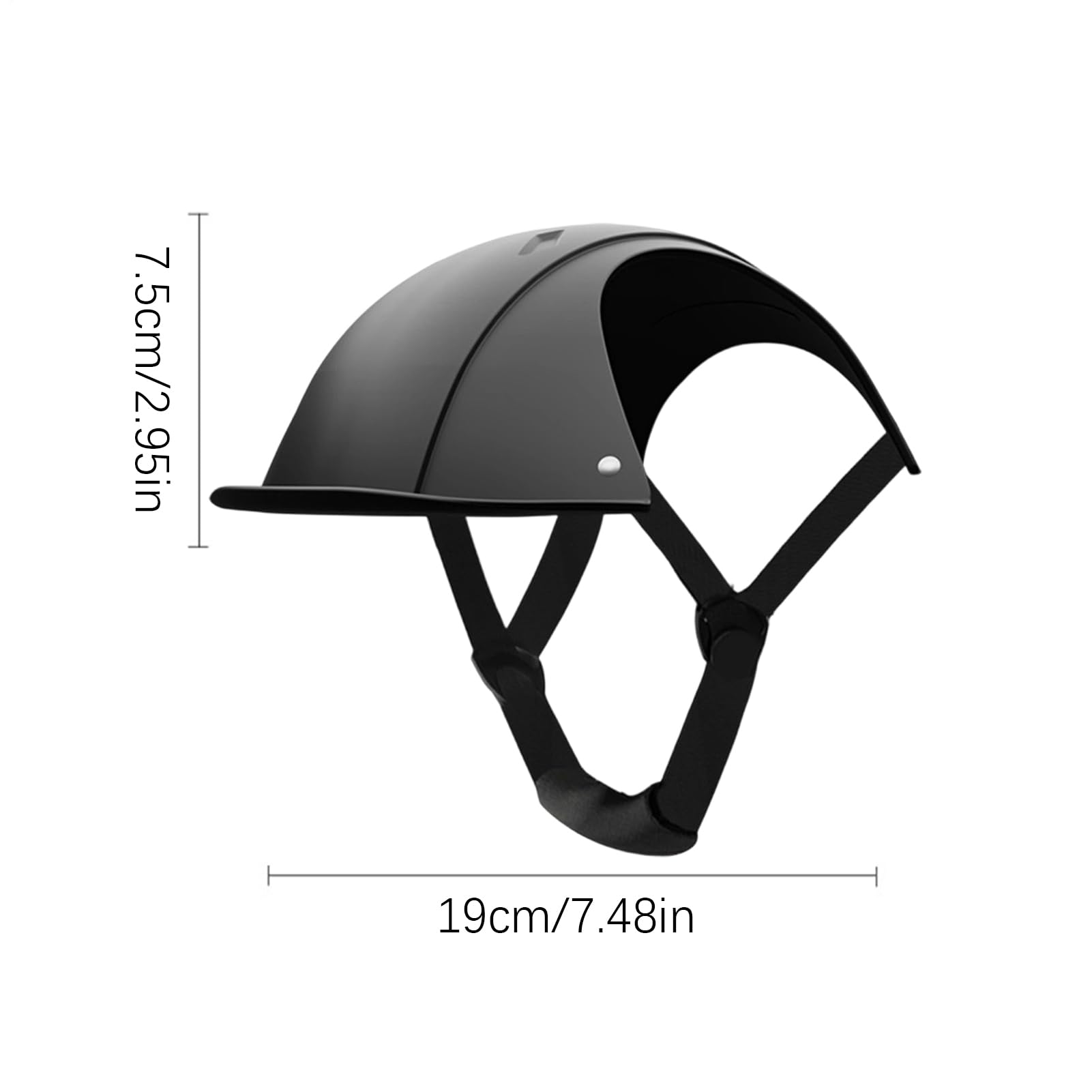 Para Perro – Casco impermeable que bloquea los rayos UV – Parasol para Mascotas – Traje de fiesta, Fotografía de Vacaciones en Interior, Equitación de Moto