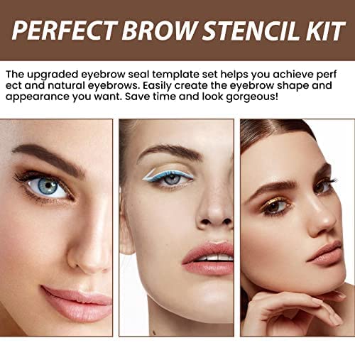 Pennello per sopracciglia 4D, pennello realistico