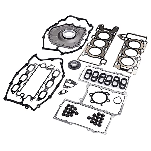 Image of AJ126 Engine Cylinder Head Gasket Set Compatible with Jaguar F-Pace 2017-20, F-Type 2014-20, XF 2014-20, XJ 2014-19, XE 2017-19 3.0L V6, Discovery LR4 2014-2016