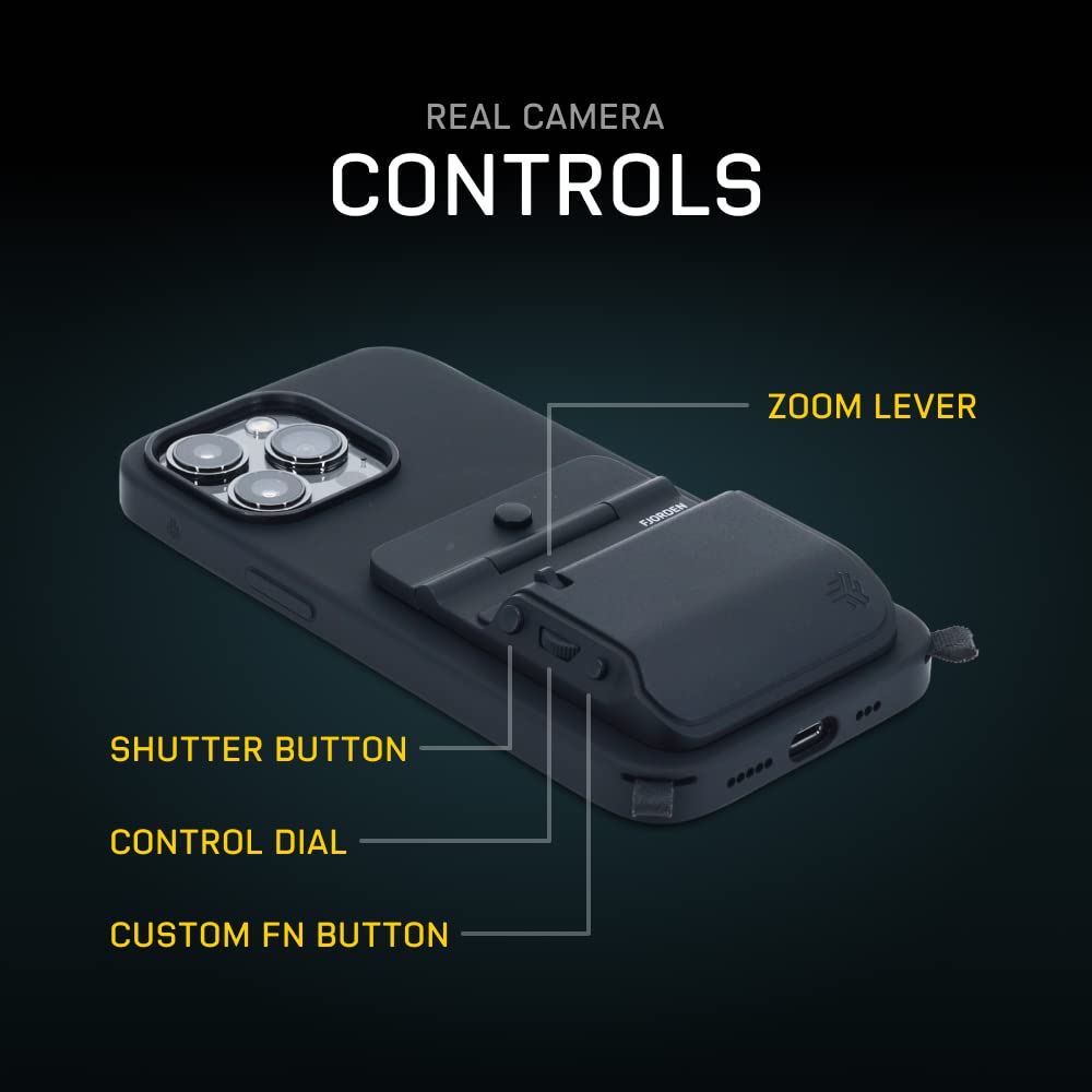 FJORDEN Pro Bundle for iPhone 12/12 Pro, Includes Camera Grip, MagSafe iPhone Case, Wrist Strap & Carry Case - Image 3