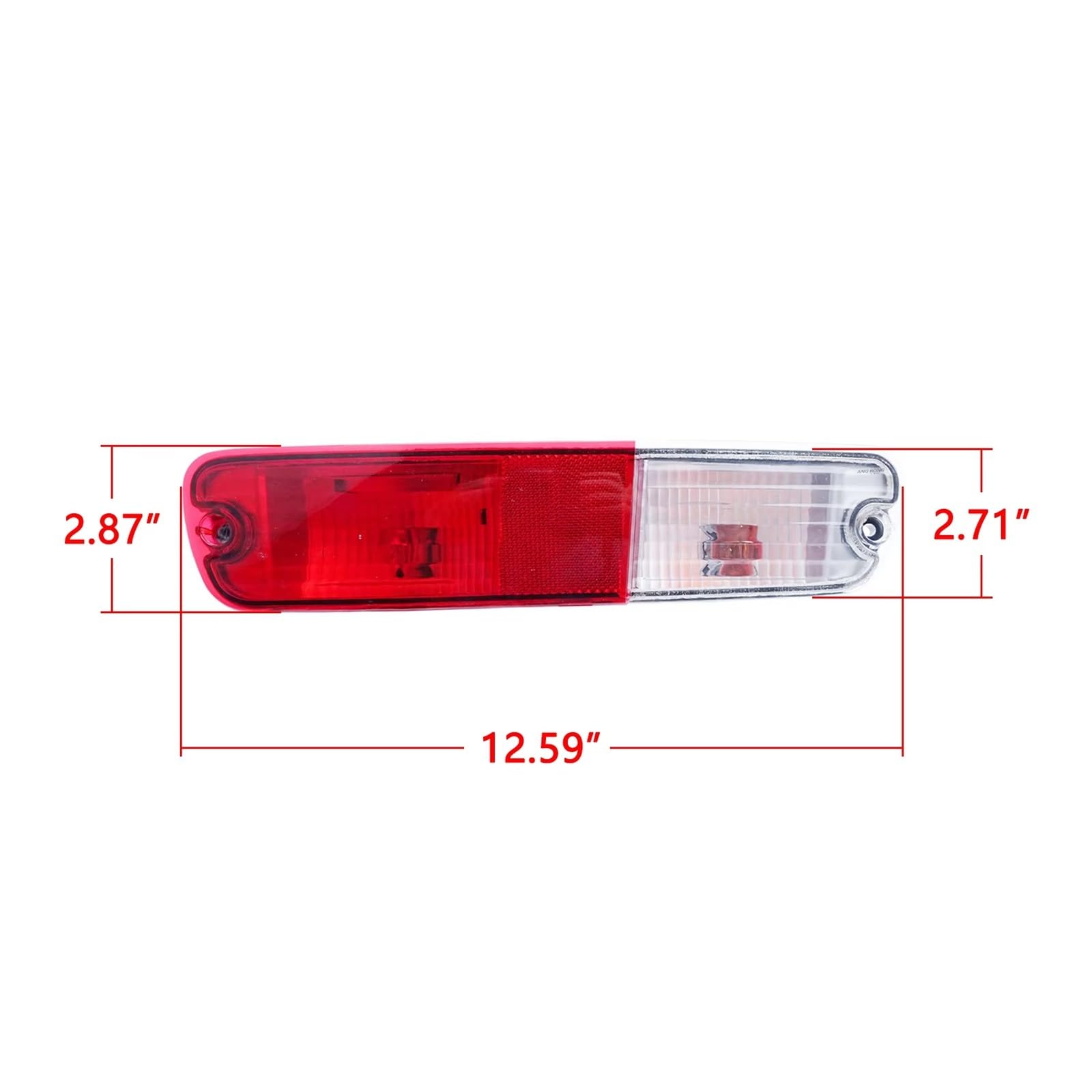Freno Riflettore Posteriore Luce Per Mitsubishi Per Pajero Per Montero Per Shogun Per V73 V77 2002-2006 Paraurti Posteriore Riflettore Di Luce L & R