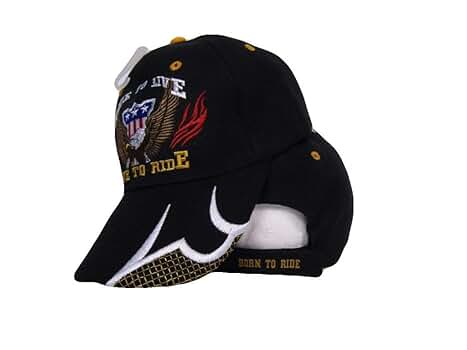 Ride to Live, Live to Ride Embroidery Black Baseball Ball